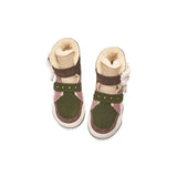 Load image into Gallery viewer, JOY&amp;MARIO Women&#39;s Cow Suede Snow Short Boots in Pink-87803W
