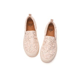 Women’s Slip-On Lace Platform Loafers-87820W