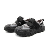Load image into Gallery viewer, JOY&amp;MARIO Women’s Action Leather and Mesh Loafers in Black-65565W