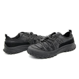 Load image into Gallery viewer, JOY&amp;MARIO Casual Men&#39;s Fabric Platform shoes in Black-65657M