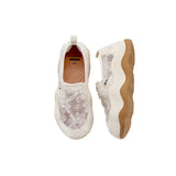 Load image into Gallery viewer, JOY&amp;MARIO Women’s Slip-On Mesh Platform in Beige-87890W