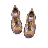 Load image into Gallery viewer, JOY&amp;MARIO Women’s Cow Suede and Fabric Loafers Comfortable Platform Shoes  65527W Camel