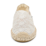 JOY&MARIO Handmade Women’s Slip-On Espadrille Mesh Loafers Flats in Black-A01961W JOYANDMARIO