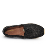 Load image into Gallery viewer, JOY&amp;MARIO Handmade Women’s Slip-On Espadrille Mesh Loafers Flats in Gold-A01070W JOYANDMARIO