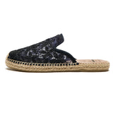 Handmade Women’s Espadrille Slip-On Sequins Slipper Shoes-05105W