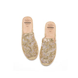 Handmade Women’s Espadrille Slip-On Sequins Slipper Shoes-05105W