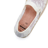 Load image into Gallery viewer, JOY&amp;MARIO Handmade Women’s Slip-On Espadrille Mesh Loafers in Beige-86178W