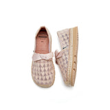 Load image into Gallery viewer, JOY&amp;MARIO Handmade Women’s Slip-On Espadrille Mesh Loafers Platform 57371W Pink