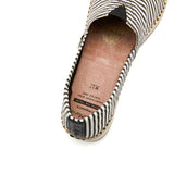 Load image into Gallery viewer, JOY&amp;MARIO Handmade Women’s Slip-On Espadrille Twill Loafers Platform Shoes 51509W Black