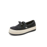 Load image into Gallery viewer, JOY&amp;MARIO Women’s Slip-On Mesh Loafers in Black-87318W