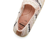 Load image into Gallery viewer, JOY&amp;MARIO Handmade Women’s Slip-On Espadrille Mesh Loafers Wedges in Pink-86181W