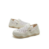Load image into Gallery viewer, JOY&amp;MARIO Women’s Slip-On Mesh Loafers in Apricot-87312W