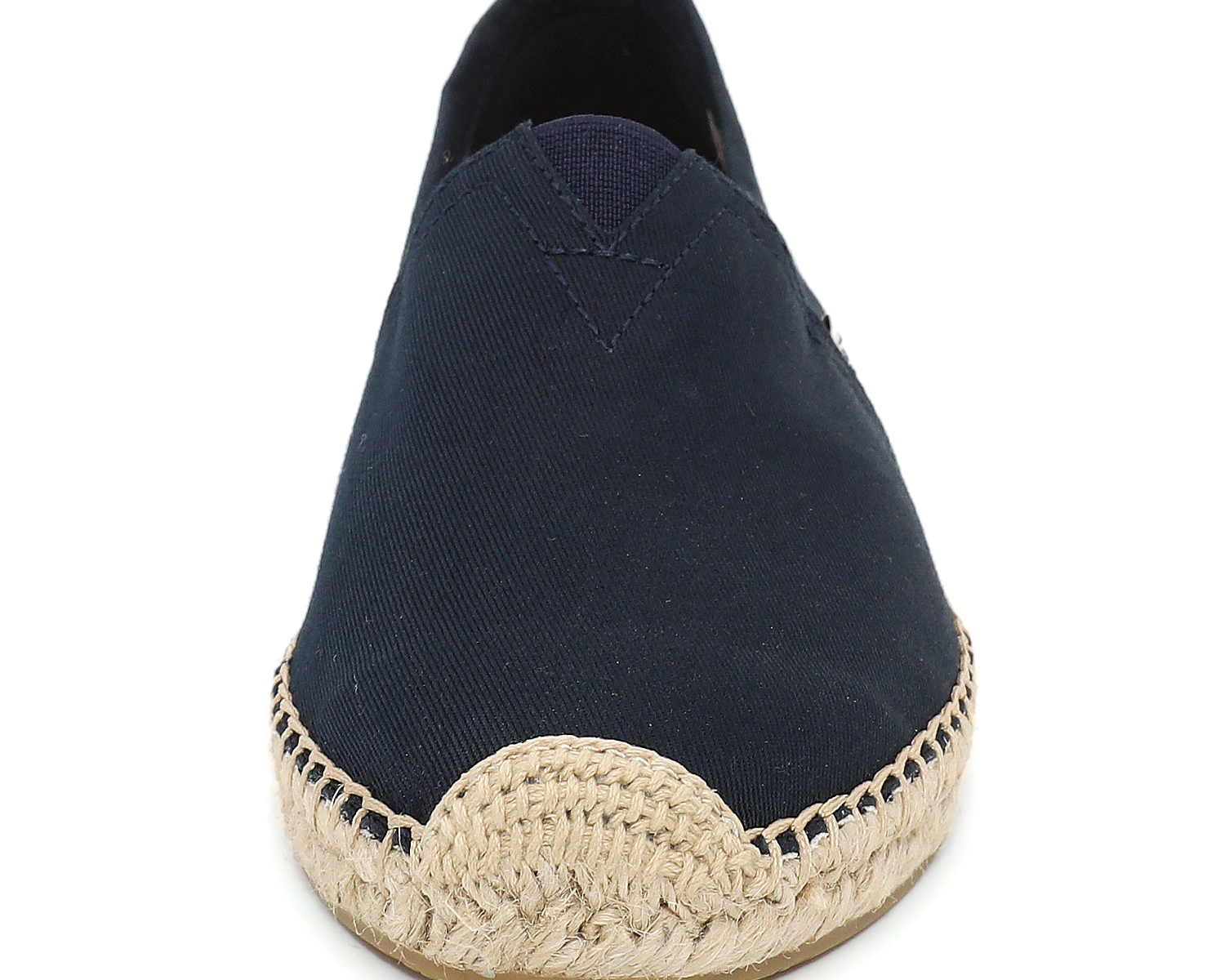JOY&MARIO Handmade Women’s Slip-On Espadrille Fabric Loafers Flats in Navy-A01602W JOYANDMARIO