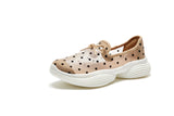 Load image into Gallery viewer, JOY&amp;MARIO Women’s Slip-On Mesh Loafers in Apricot-76207W JOYANDMARIO