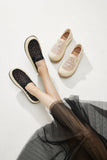 Load image into Gallery viewer, JOY&amp;MARIO Women’s Slip-On Mesh Loafers in Beige-87095W JOYANDMARIO